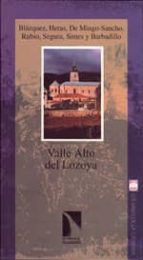 VALLE ALTO DEL LOZOYA, de Varios autores | portada del libro