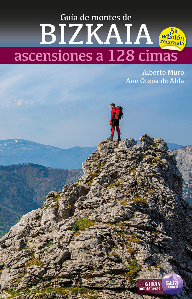 Guia de montes de Bizkaia, de MURO PEREG, ALBERTO | portada del libro