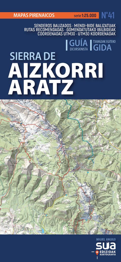 Sierra de Aizkorri - Aratz, de ANGULO DORD | portada del libro