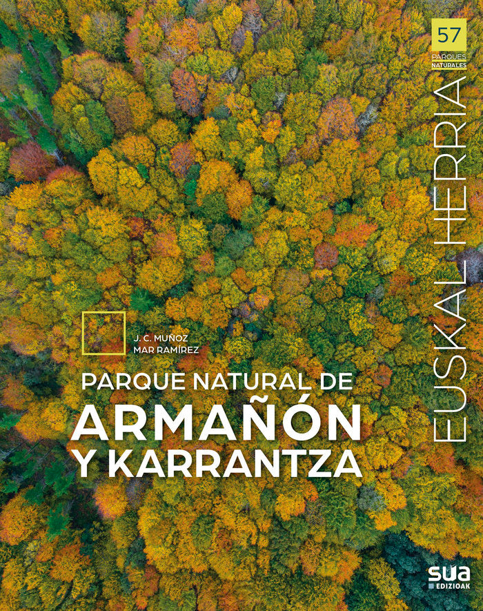 PARQUE NATURAL DE ARMAÑON Y KARRANTZA, de MAR RAMIREZ | portada del libro