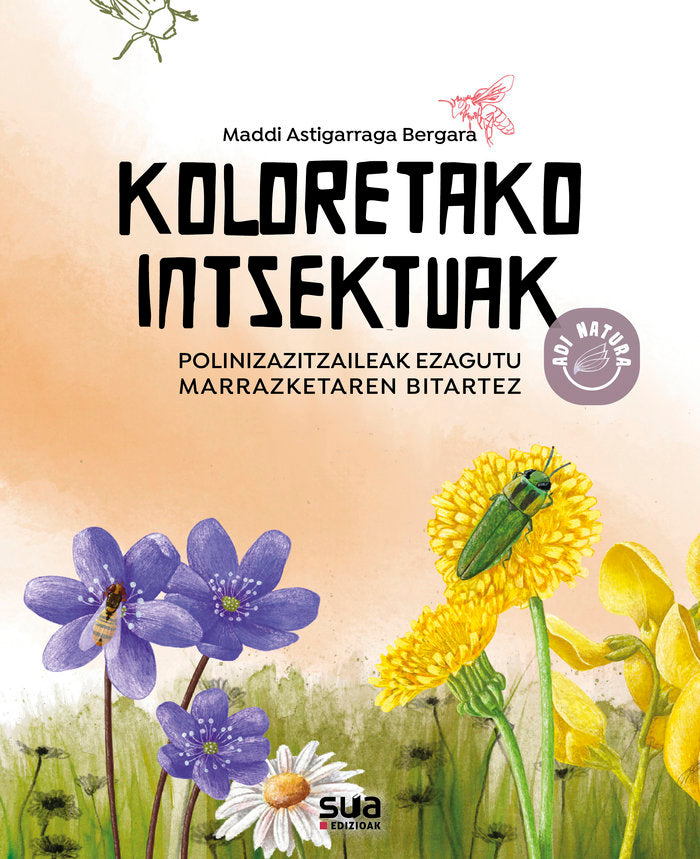 Koloretako intsektuak, de ASTIGARRAGA BERGARA, MADDI | portada del libro