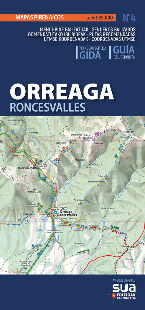 Orreaga - Roncesvalles, de ANGULO DORD, MIGUEL | portada del libro