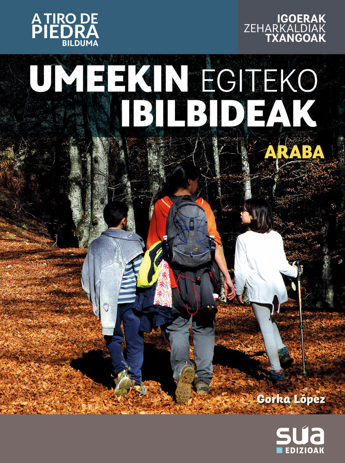 Umeekin egiteko ibilbideak Araba, de LOPEZ CALLEJA, GORKA | portada del libro