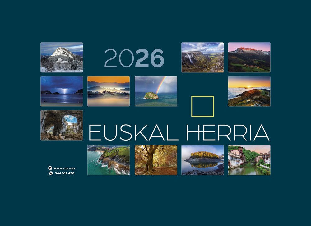 CALENDARIO EUSKAL HERRIA 2026, de BATZUK | portada del libro