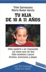 Tu hija de 10 a 11 años, de CARRASCOSA | portada del libro