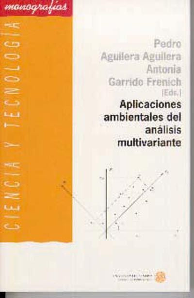 Aplicaciones ambientales del análisis multivariante, de Aguilera Aguilera | portada del libro