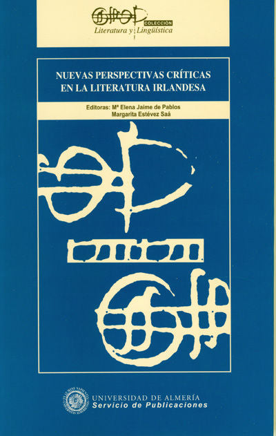 Nuevas perspectivas críticas en la literatura irlandesa, de Jaime de Pablos | portada del libro