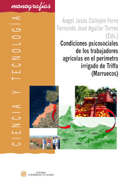 Condiciones psicosociales de los trabajadores agrícolas en el perímetro irrigado de Triffa (Marrueco | portada del libro
