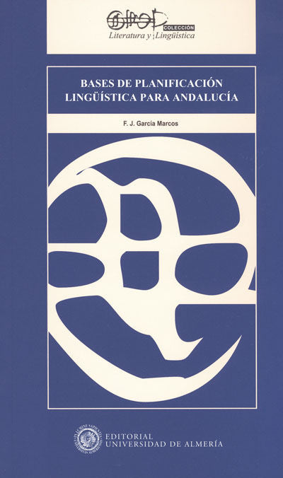 Bases de planificación lingüística para Andalucía, de García Marcos | portada del libro