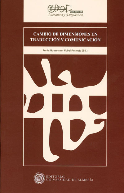 Cambio de dimensiones en traducción y comunicación, de Perdu Honeyman | portada del libro