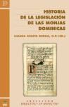 Historia de la legislación de las monjas dominicas, de Ayasta Burga | portada del libro