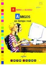 AMIGOS EN TEMPO REAL, de Álvarez | portada del libro