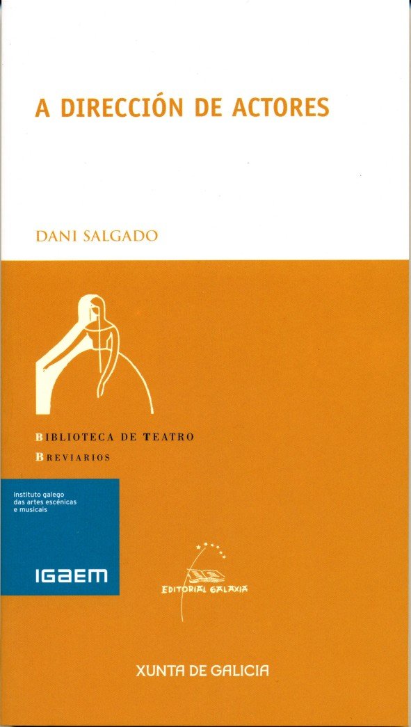 Direccion de actores, a, de Salgado, Dani | portada del libro