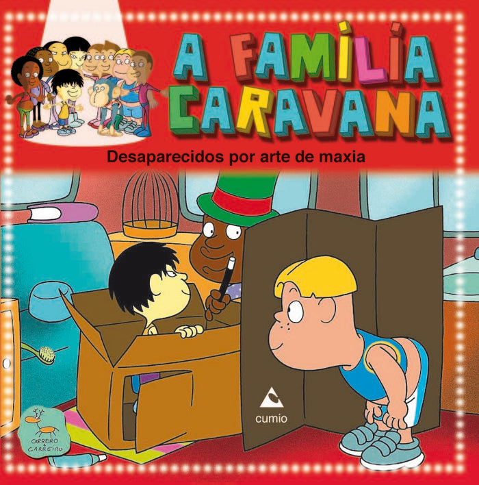Desaparecidos por arte de maxia, de CARREIRO, PEPE | portada del libro