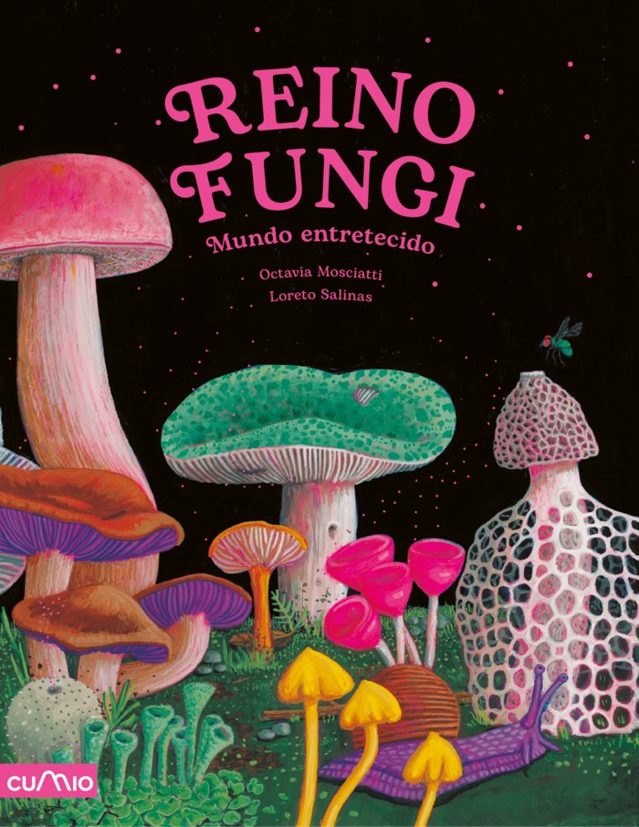 REINO FUNGI: MUNDO ENTRETECIDO, de MOSCIATTI, OCTAVIA | portada del libro