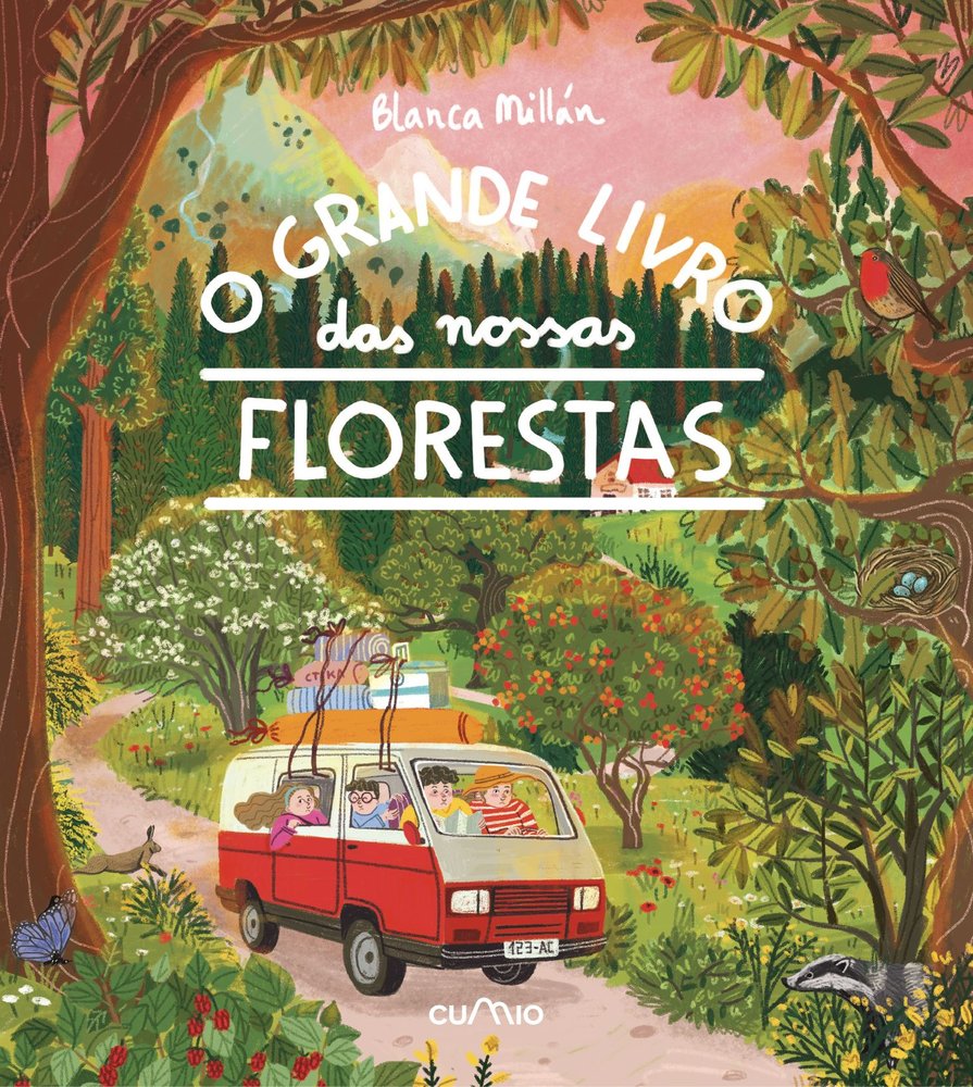 O GRANDE LIVRO DAS NOSSAS FLORESTAS, de MILLAN, BLANCA | portada del libro