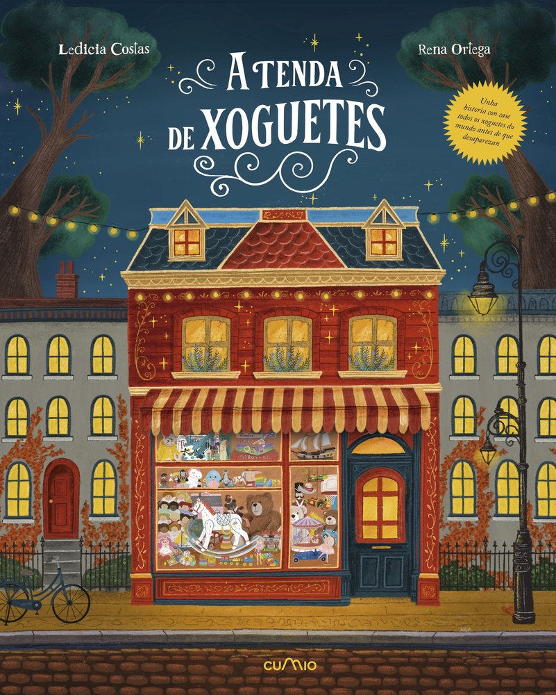 A TENDA DE XOGUETES - UNHA VIAXE ILUSTRADA POLA HISTORIA DOS XOGUETES, de COSTAS, LETICIA | portada del libro