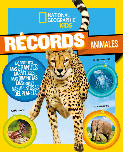 Récords animales, de GEOGRAPHIC NATIONAL | portada del libro