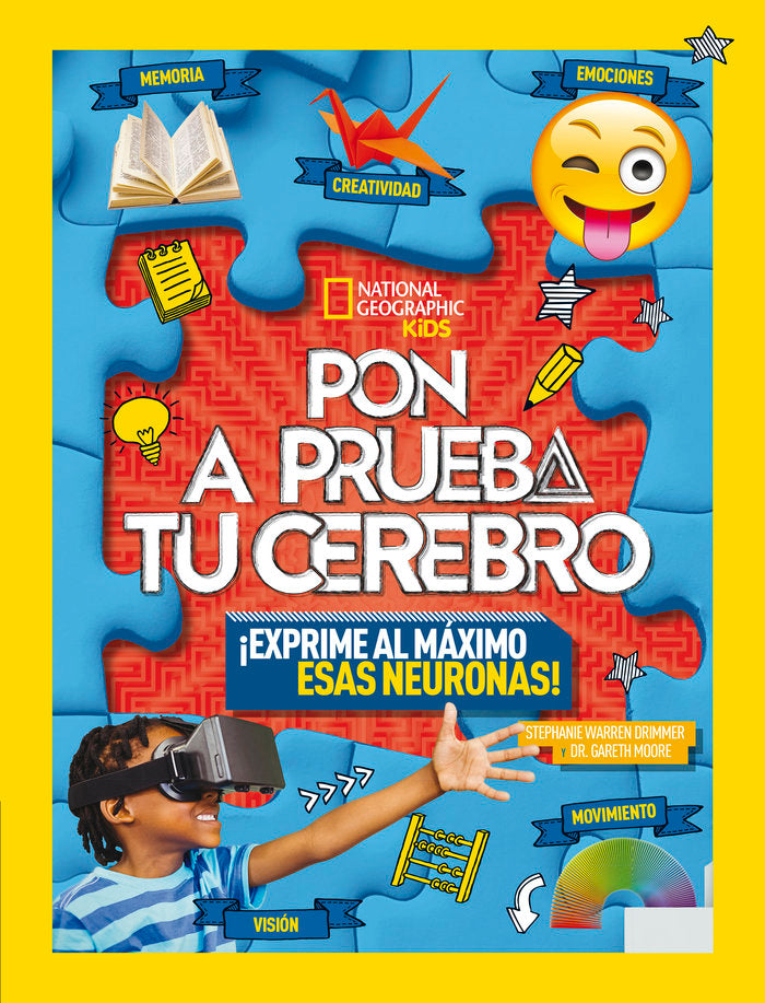 PON A PRUEBA TU CEREBRO, de WARREN, STEPHANIE | portada del libro