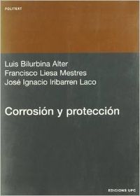 Corrosión y protección, de BILURBINA ALTER, LUIS | portada del libro