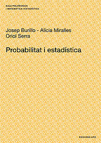 Probabilitat i estadística, de Burillo Puig, Josep | portada del libro