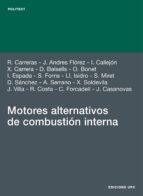 Motores alternativos de combustión interna, de Jesús Andrés Álvarez Flórez | portada del libro