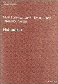 Hidràulica, de Sánchez-Juny | portada del libro