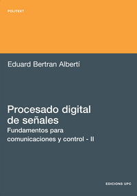 Procesado digital de señales - II, de Bertran Albertí, Eduard | portada del libro