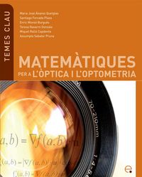 Matemàtiques per a l'òptica i l'optometria, de Sabater Pruna, Assumpta | portada del libro
