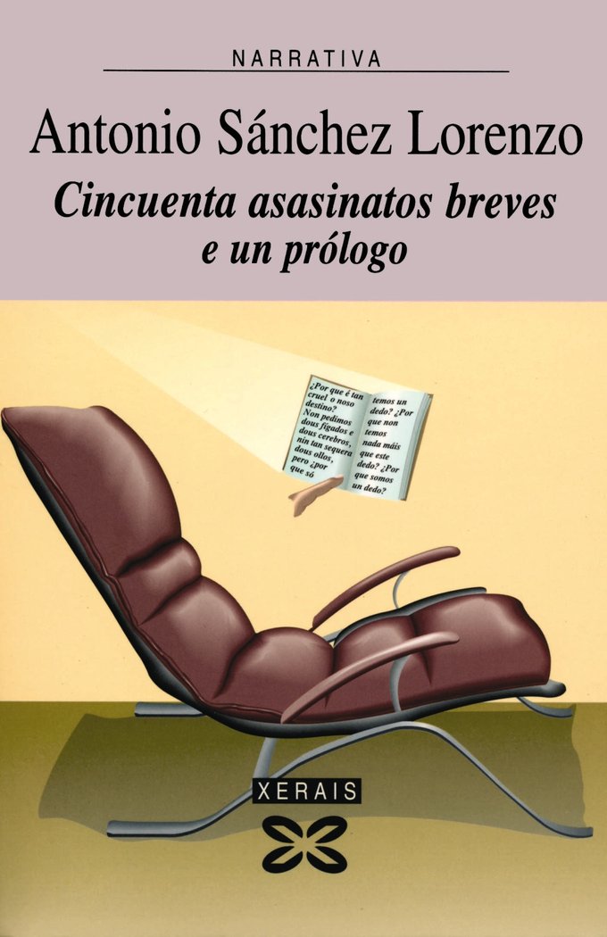 Cincuenta asasinatos breves e un prólogo, de Sánchez Lorenzo, Antonio | portada del libro