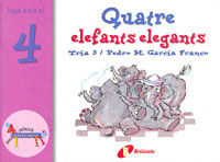 Quatre elefants elegants, de García Franco, Pedro María | portada del libro