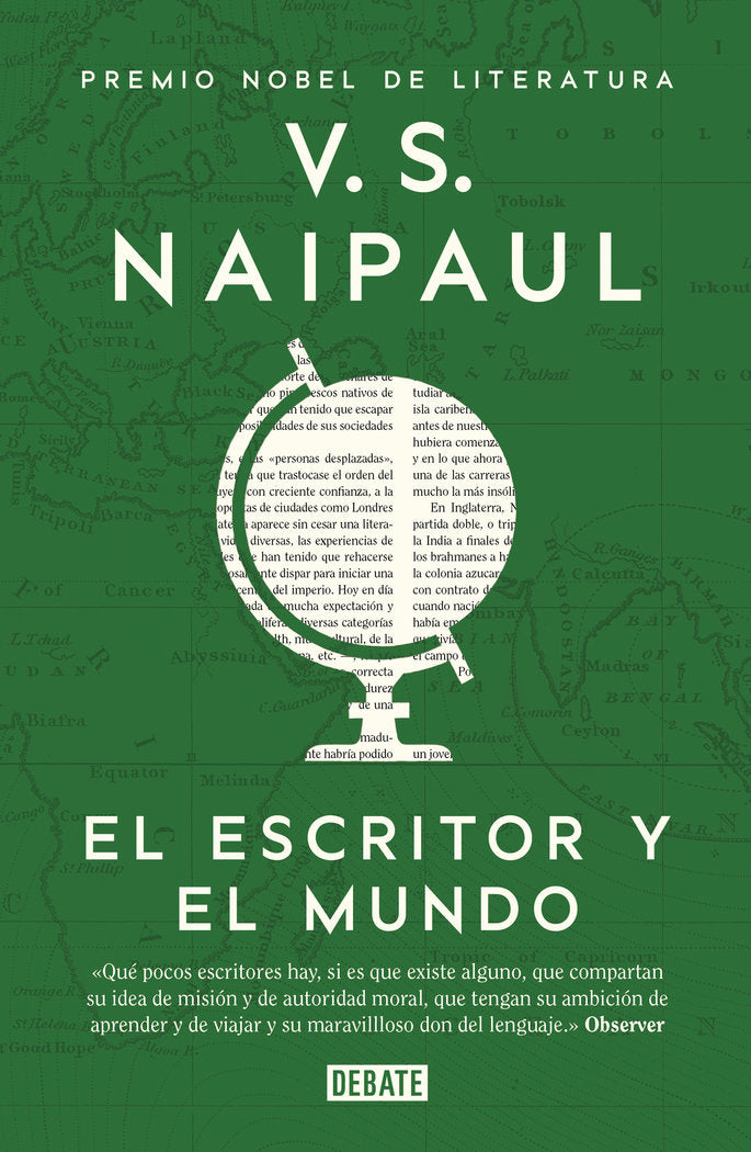 El escritor y el mundo, de Naipaul, V.S. | portada del libro