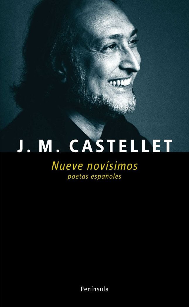 Nueve nov¡simos poetas españoles, de CASTELLET | portada del libro