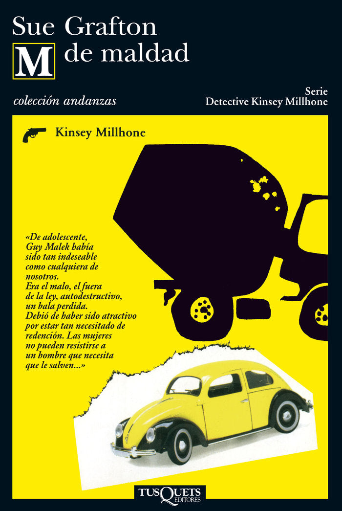 M de maldad, de Grafton, Sue | portada del libro
