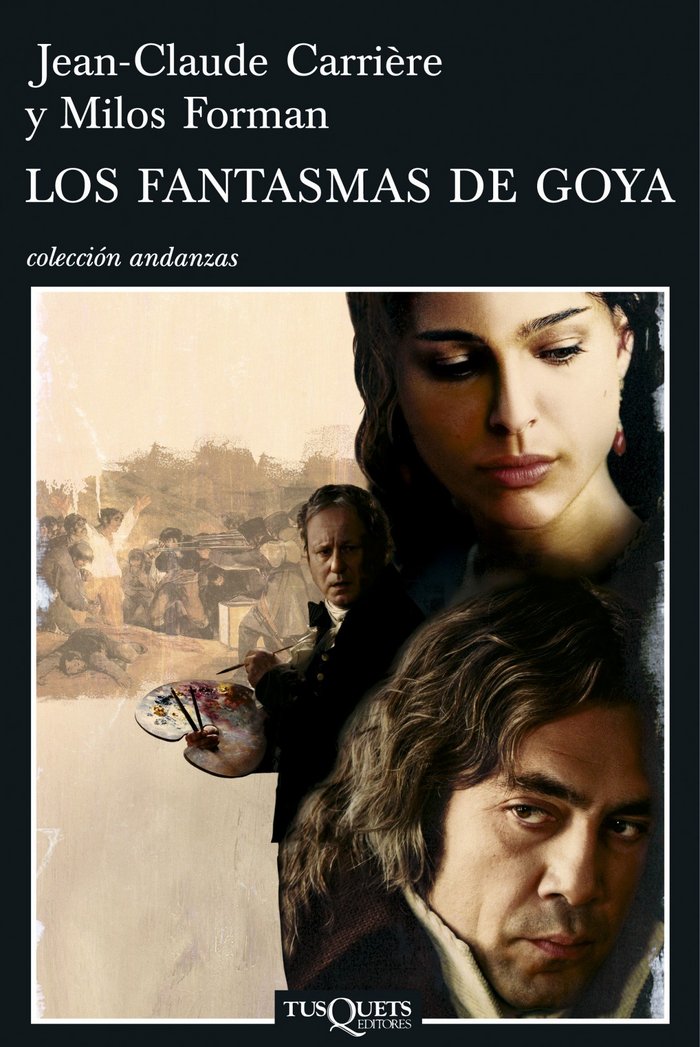 Los fantasmas de Goya, de Carrière, Jean-Claude | portada del libro