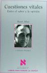 Cuestiones vitales, de Atlan, Henri | portada del libro