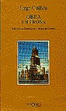 Obra en prosa, de Guillén, Jorge | portada del libro