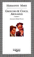 Groucho & Chico, abogados, de Hermanos Marx | portada del libro
