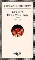 La visita de la vieja dama, de Dürrenmatt | portada del libro