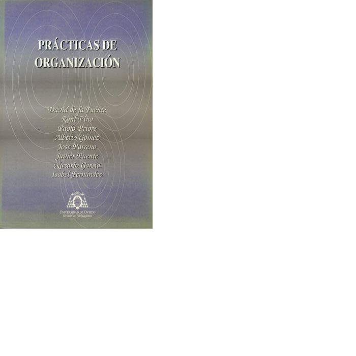 Prácticas de organización, de Fuente García | portada del libro