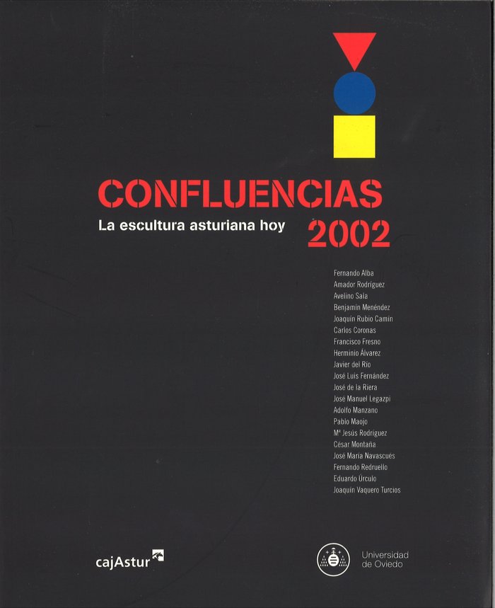 Confluencias 2002. La escultura asturiana hoy, de Álvarez Martínez | portada del libro