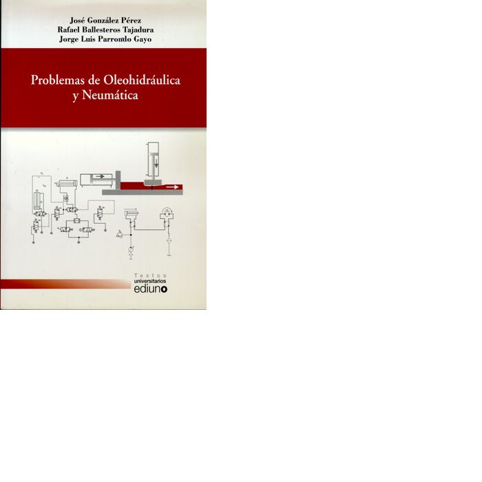 Problemas de Oleohidráulica y Neumática, de González Pérez | portada del libro