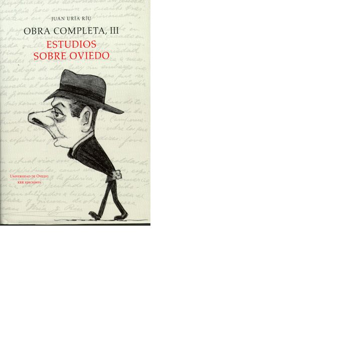Obra completa III. Estudios sobre Oviedo, de Uría Ríu | portada del libro