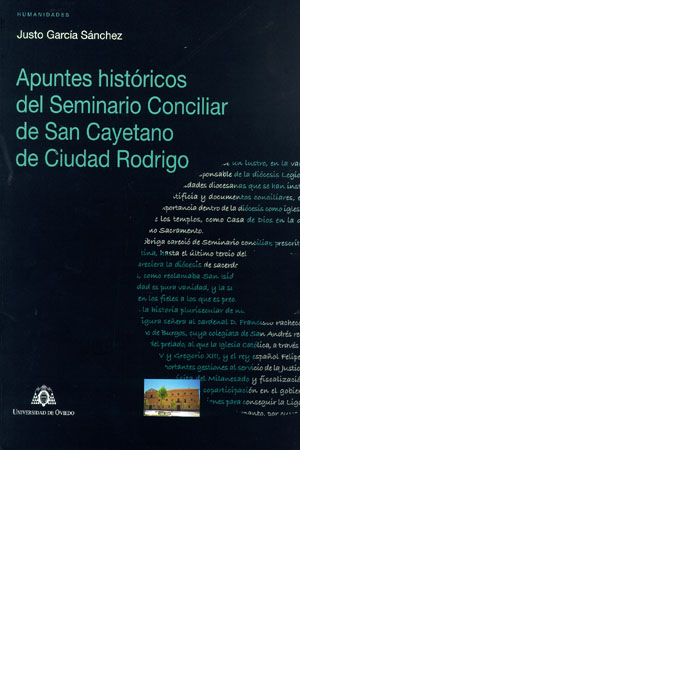 Apuntes históricos del Seminario Conciliar de San Cayetano de Ciudad Rodrigo, de García Sánchez | portada del libro