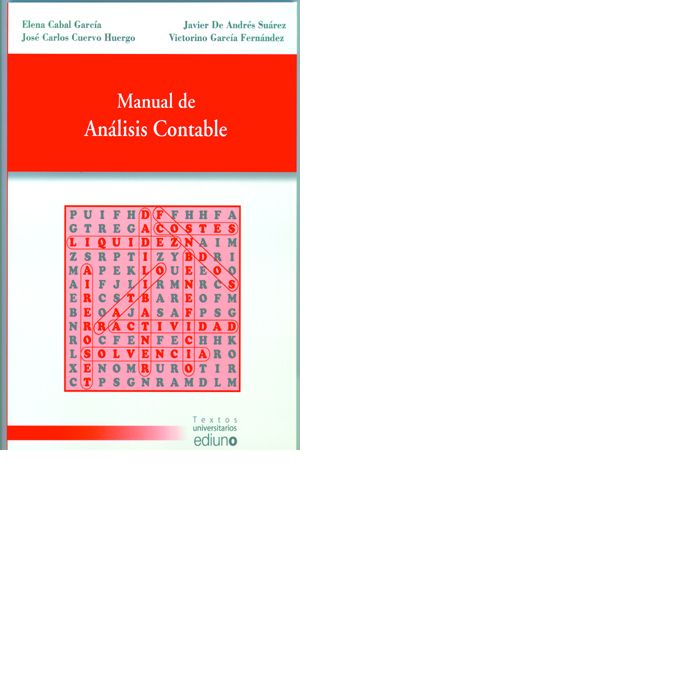 MANUAL DE ANALISIS CONTABLE, de CABAL GARCIA | portada del libro