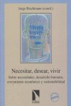 NECESITAR DESEAR VIVIR, de Jorge Riechmann | portada del libro