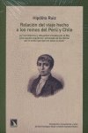 Relación del viaje hecho a los reinos del Perú y Chile por los botánicos y dibujantes enviados por e, de Hipólito Ruíz | port