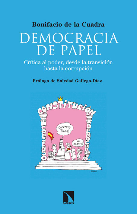 Democracia de papel, de de la Cuadra Fernández, Bonifacio | portada del libro