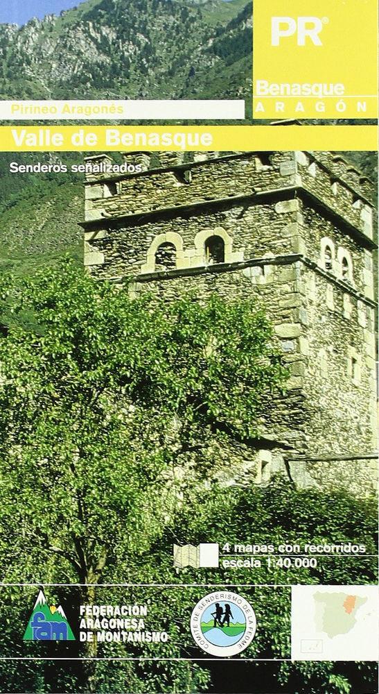 PIRINEOS ARAGONES VALLE DE BENASQUE PR, de Varios autores | portada del libro