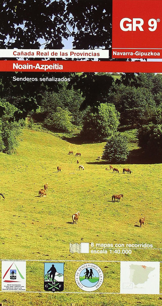 GR 9, CAÑADA REAL DE LAS PROVINCIAS, de Varios autores | portada del libro